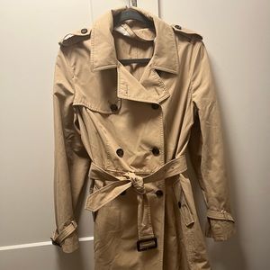 Banana Republic trench coat shell